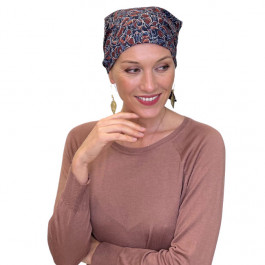 Bonnet Chimio Turban Pour Femme-Bonnet Contre La Perte De Cheveux Scellé,  Coton Taille Unique[u7706] Violet et gris - Cdiscount Prêt-à-Porter