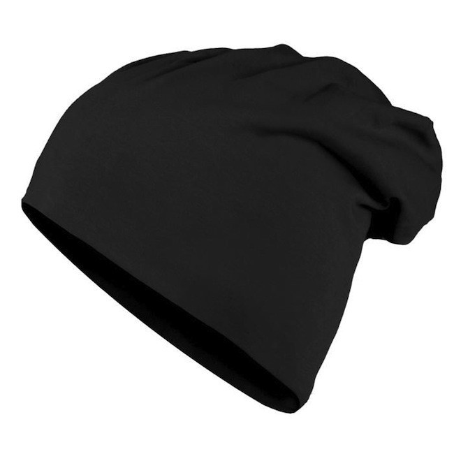 Bonnet Long Pro Coton - Noir