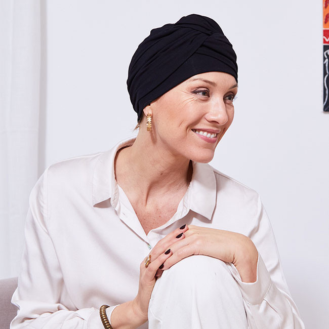 Achat Turban chimio bambou Austin Comptoir de Vie marron pour femme -  Turban cancer au meilleur prix