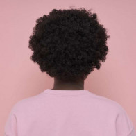 Demie perruque Coupe Afro Billie - Brun Noir - Les Franjynes - LPP 6285200